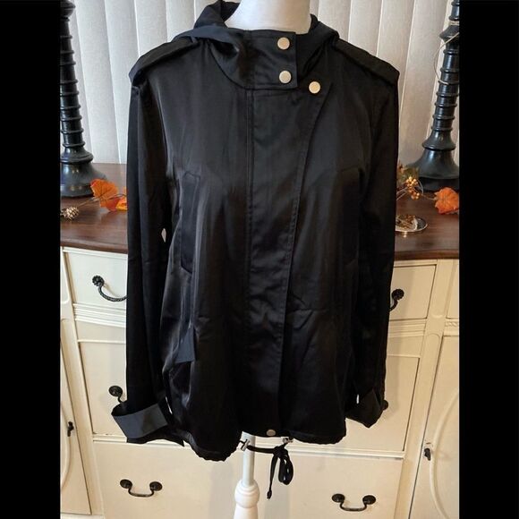 Marled Black Jacket Medium - Picture 1 of 6